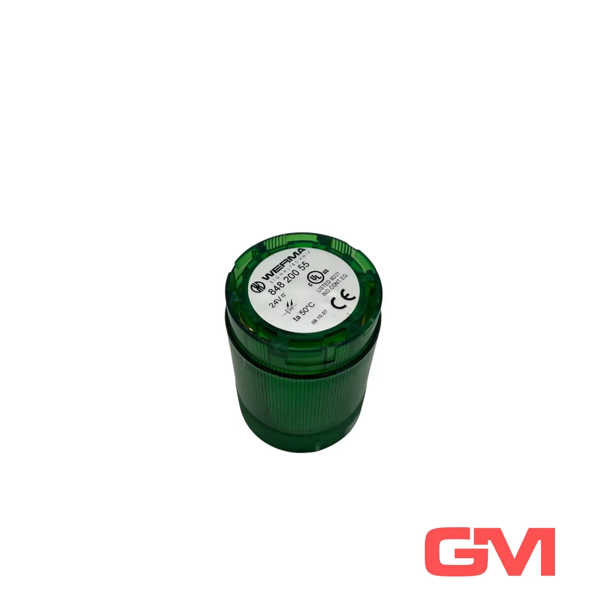 Produktfoto 1 von Werma KS50 LED-Dauerlichtelement 84820055 continuous light element 24V grün