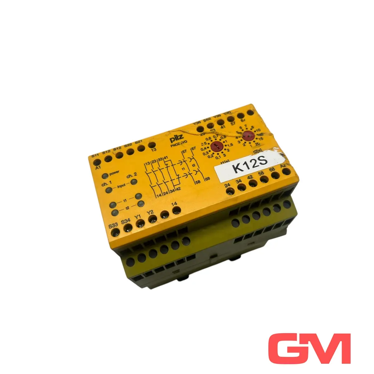 Produktfoto 1 von PILZ Sicherheitsschaltgerät 774013 safety relay PNOZ 2VQ 24VDC beschädigt