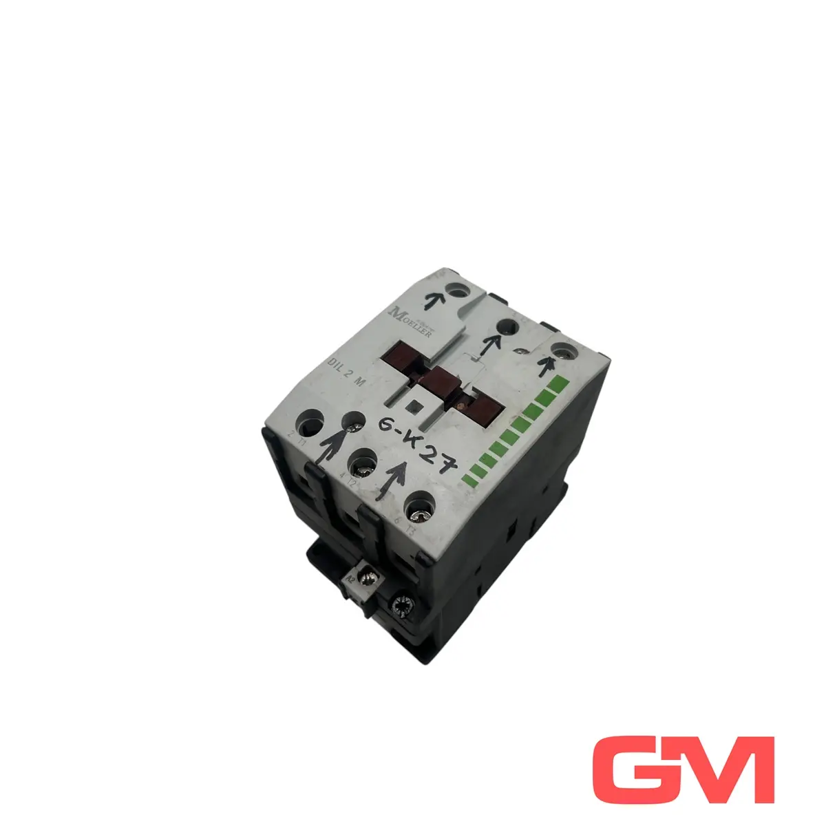 Produktfoto 1 von Klöckner Moeller Leistungsschütz DIL2M power contactor 230V50Hz 240V60Hz DIL 2M