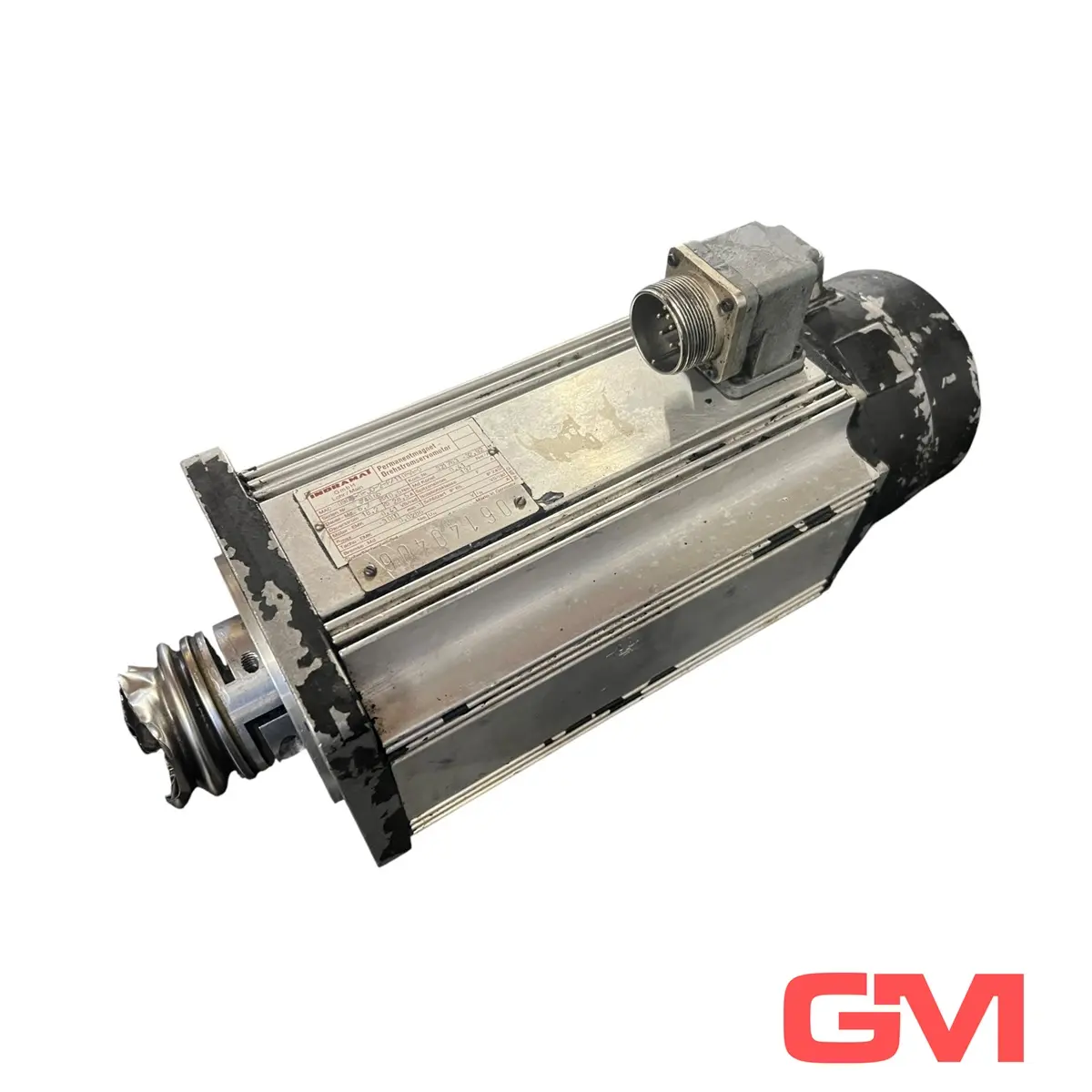 Produktfoto 1 von Indramat Drehstronservomotor MAC 090B-0-JD-2-F/110-A-0 AC servomotor beschädigt