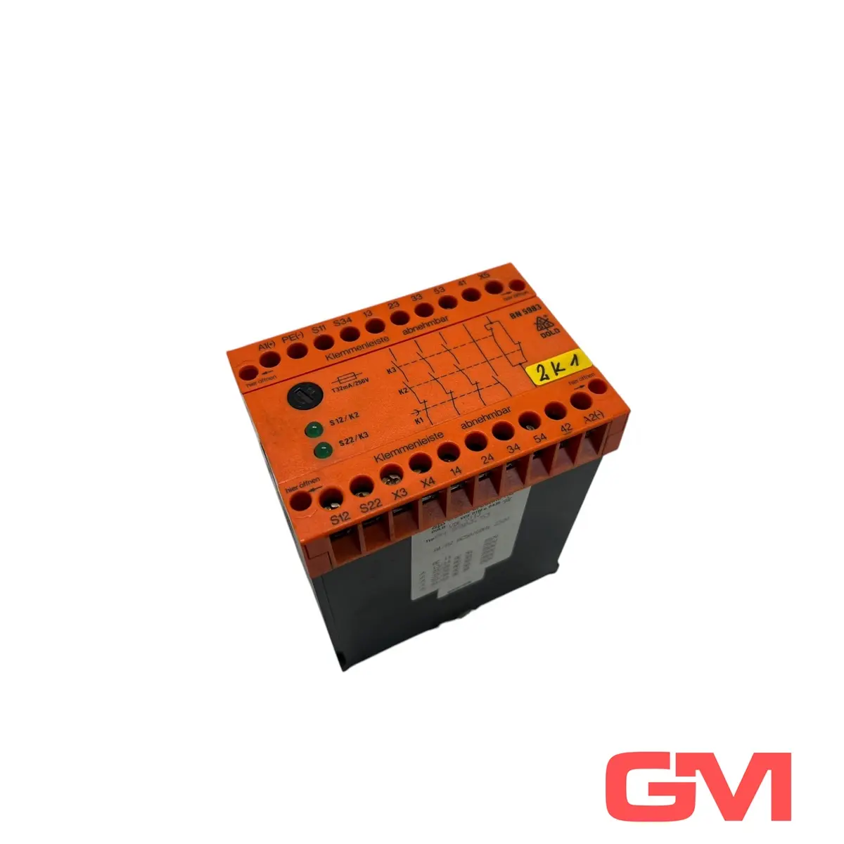 Produktfoto 1 von E. Dold & Söhne Not-Aus-Modul BN5983.53 emergency stop module AC50/60Hz 230V