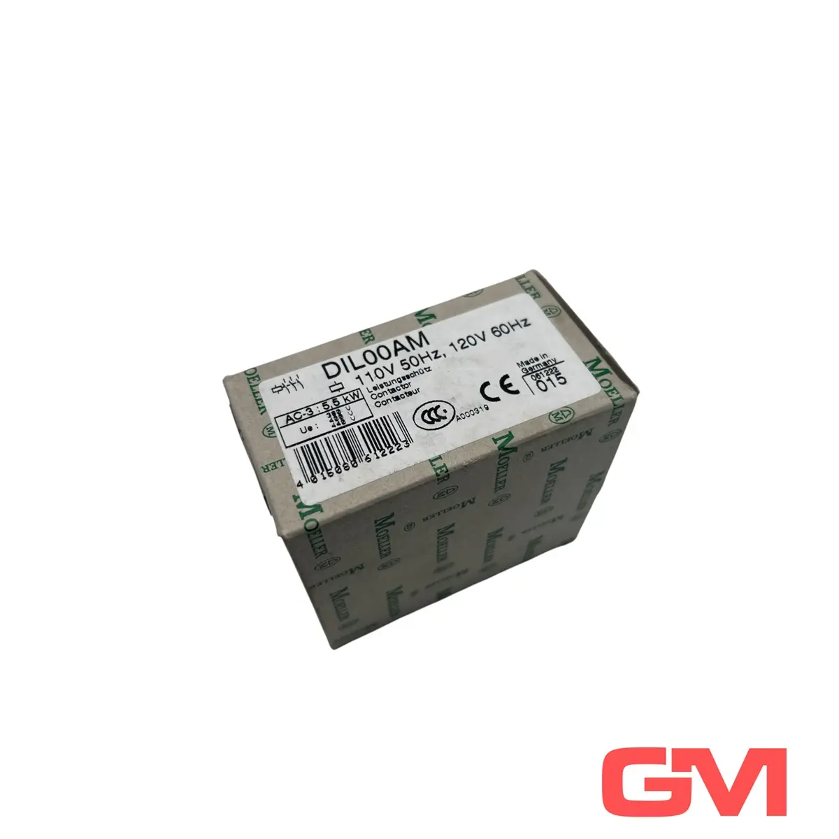 Produktfoto 1 von Moeller Leistungsschütz DIL00AM contactor 110V50Hz 120V60Hz 061222