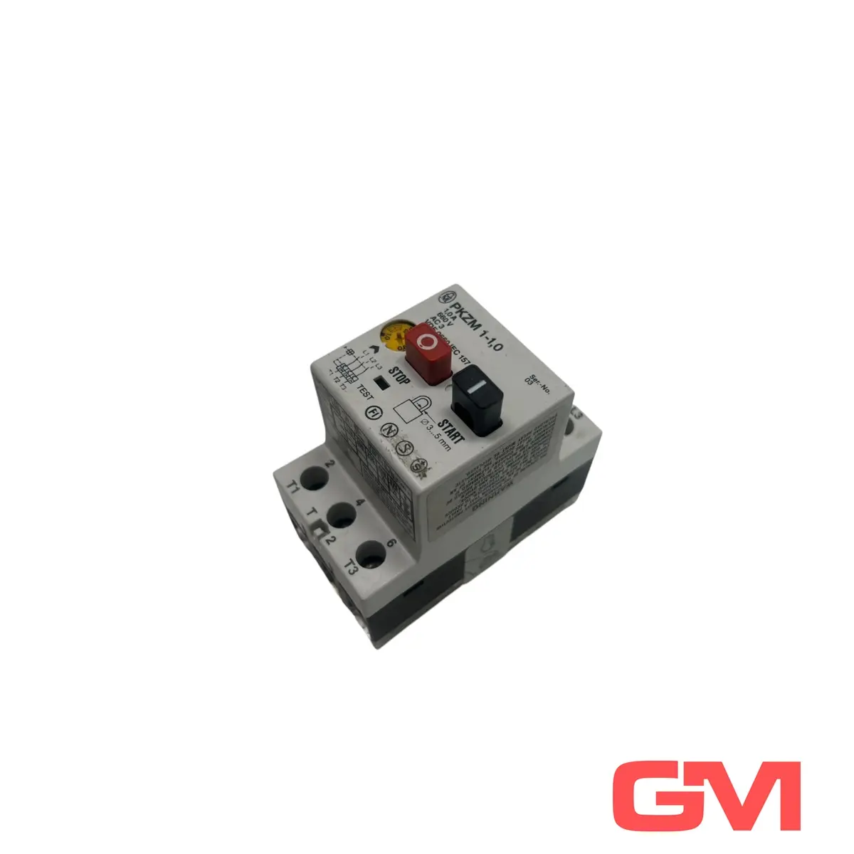 Produktfoto 1 von Moeller Motorschutzschalter PKZM1-1,0 circuit breaker 0,6-1A 660V Ser.-No. 03