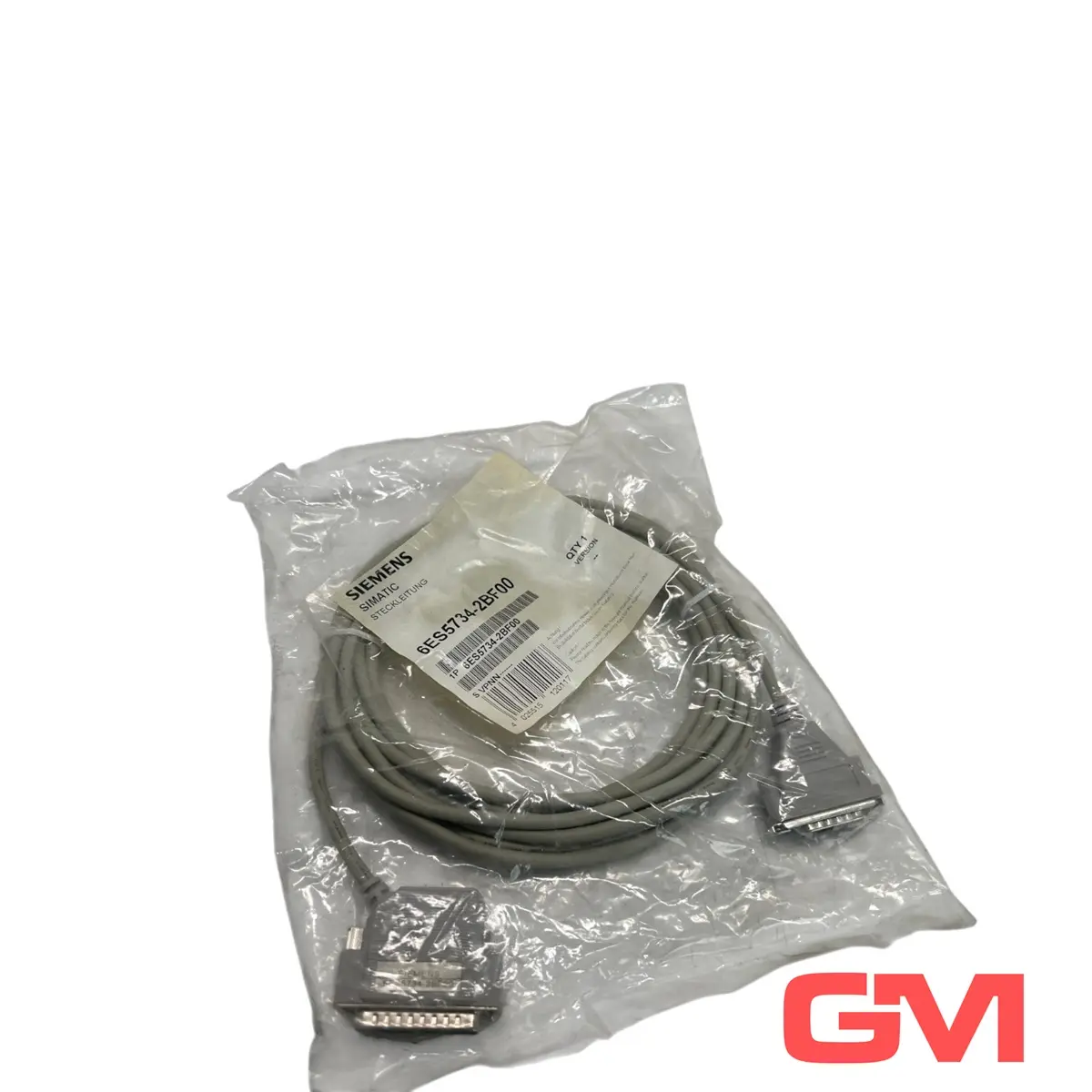 Produktfoto 1 von Siemens Steckleitung 6ES5734-2BF00 plug-in cable 5m 734-2 Verbindungsleitung