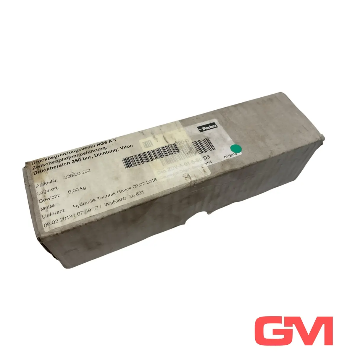 Produktfoto 1 von Parker Druckbegrenzungsventil ZDV-A-01-5-S0-D5 pressure relief valve 098-91220-0