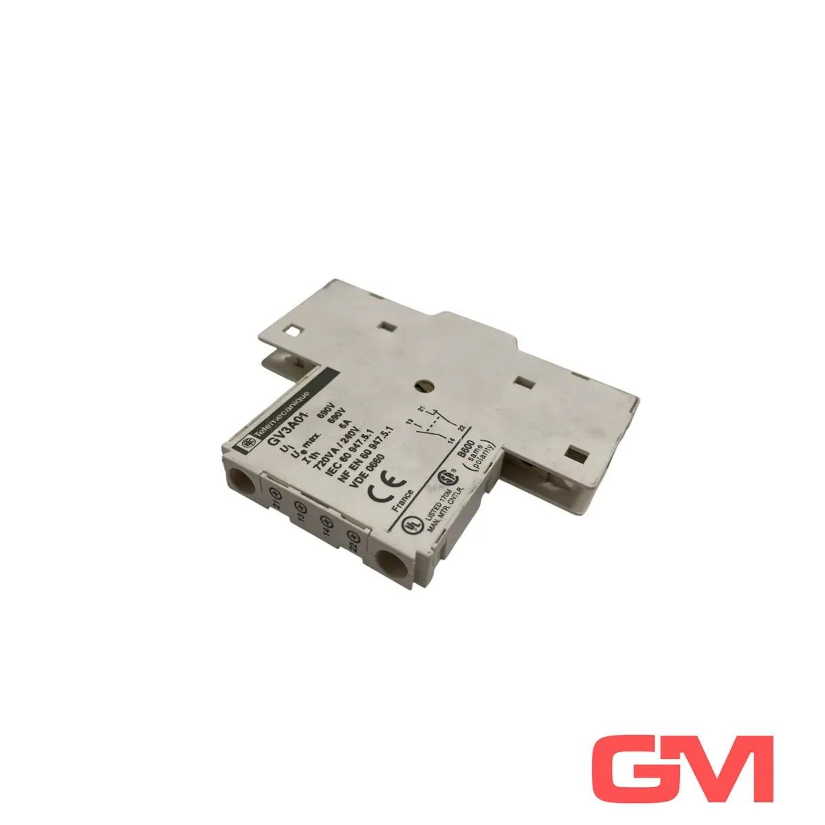 Produktfoto 1 von Telemecanique Hilfsschalter GV3A01 auxiliary contact 1S+1Ö für GV3 TeSys