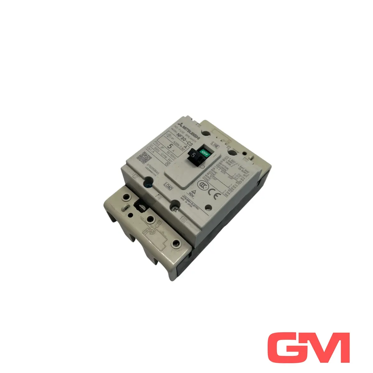 Produktfoto 1 von Mitsubishi Schutzschalter NF30-CS 3P 5A NO-Fuse Breaker 220V 5A