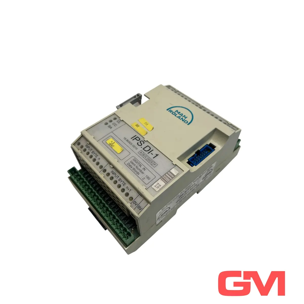 Produktfoto 1 von Manroland Eingangsmodul IPC.DI-1 digital nput module 16.86925-0016 beschädigt