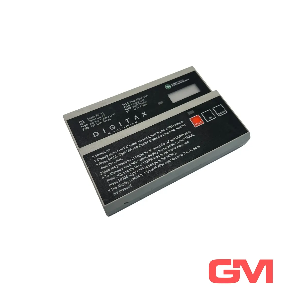 Produktfoto 1 von Control Techniques Programmiermodul Digitax 877390 operator panel