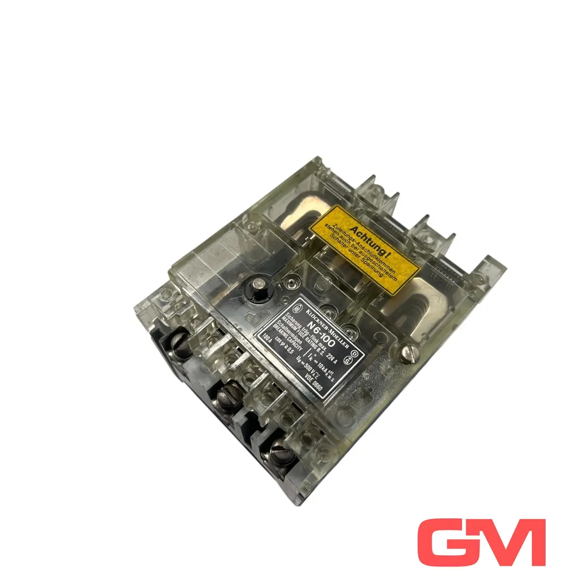 Produktfoto 1 von Klöckner Moeller Leistungstrenner N6-100 Circuit Interrupter beschädigt