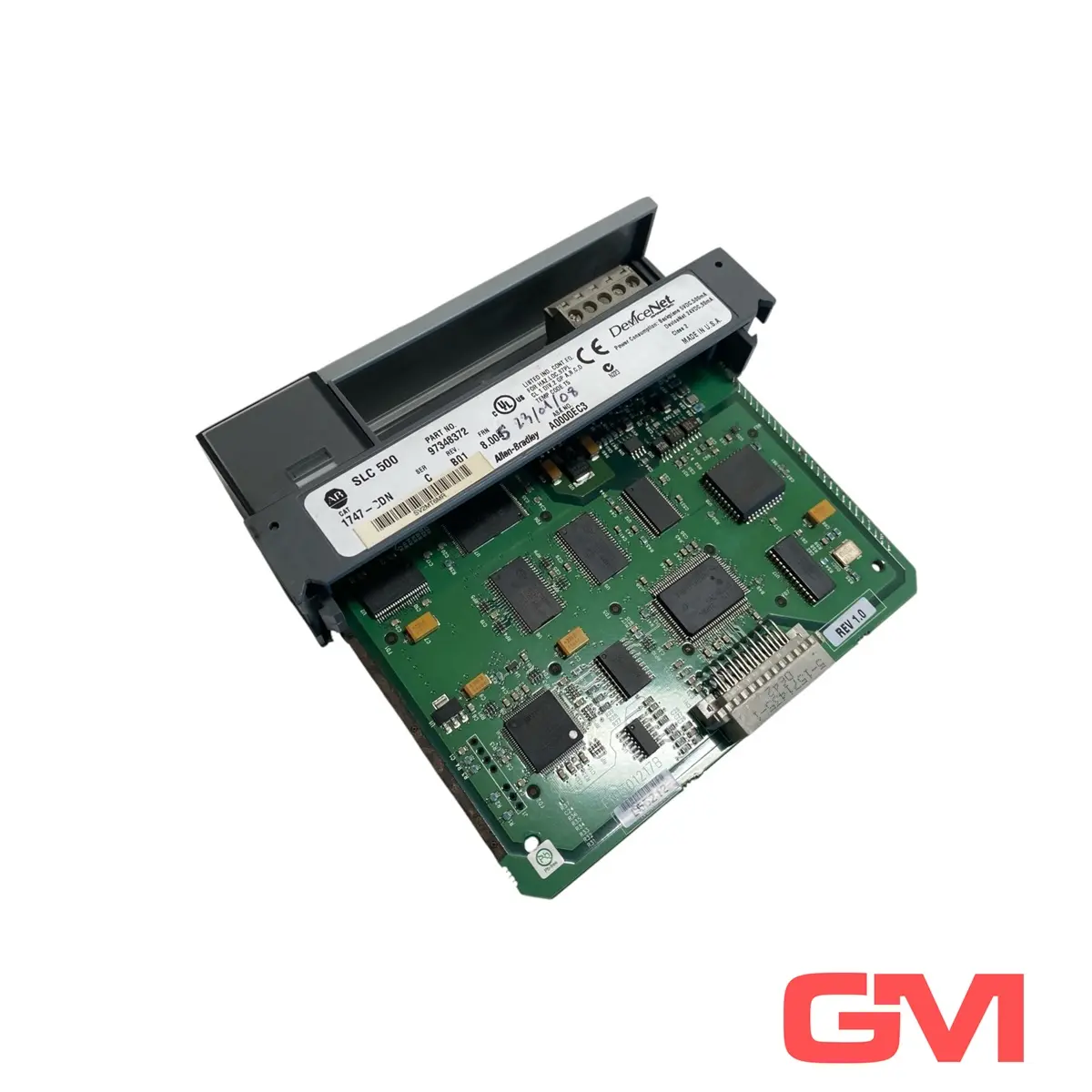 Produktfoto 1 von Allen-Bradley Scanner Module 1747-SDN 97348372 SLC 500 Ser. C Rev. B01 FRN 8.005