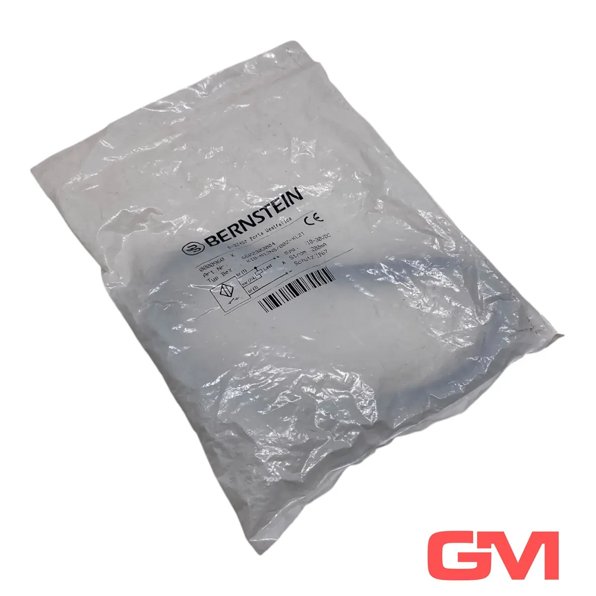 Produktfoto 1 von Bernstein Induktiver Sensor KIB-M12NS/002-KL2T inductive sensor 6502303004