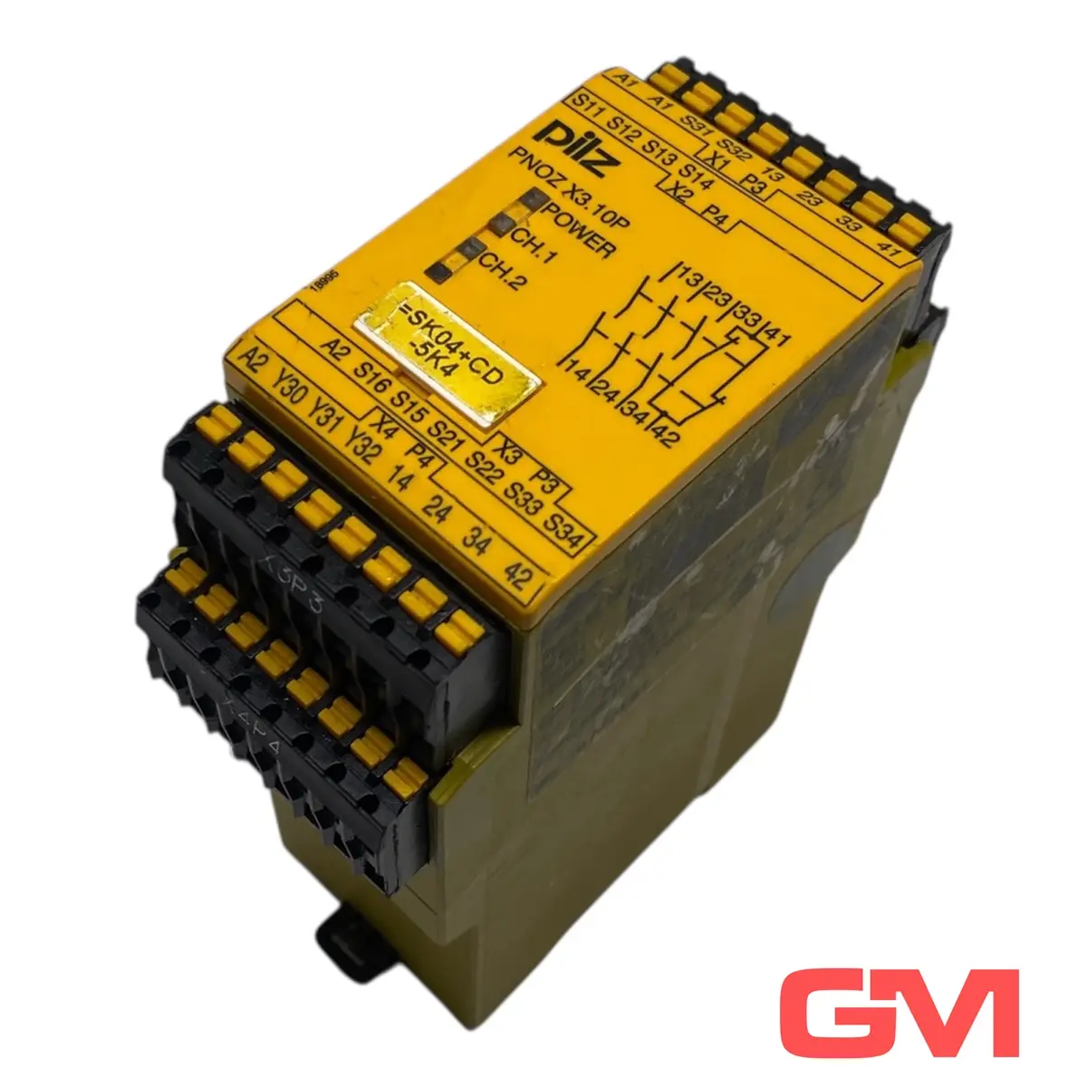 Produktfoto 1 von Pilz Sicherheitsschaltgerät PNOZ X3.10P 24V relay 787314 leicht beschädigt