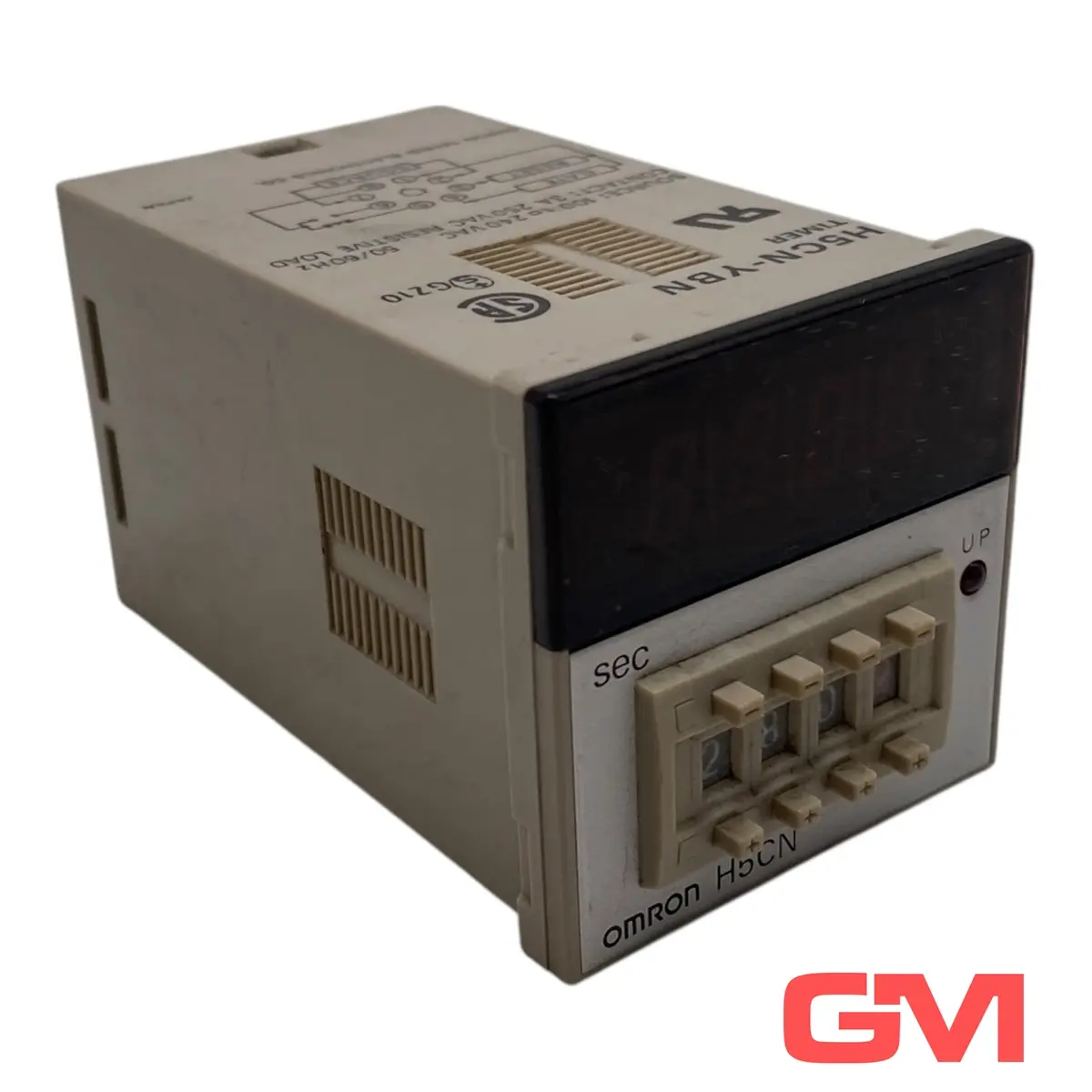 Omron Digitaler Timer H5CN-YBN digital timer 10-240VAC 0,1 bis 999,9 s