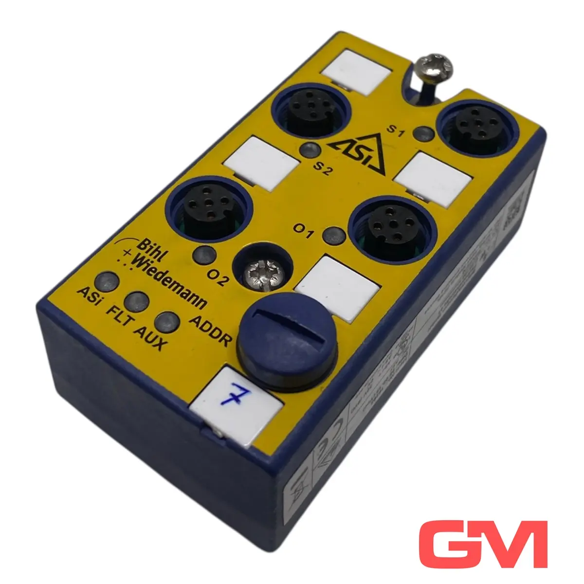 Produktfoto 1 von Bihl+Wiedemann ASi Safety Eingangsmodul BWU2270 input module M12 1SE/2A 16292
