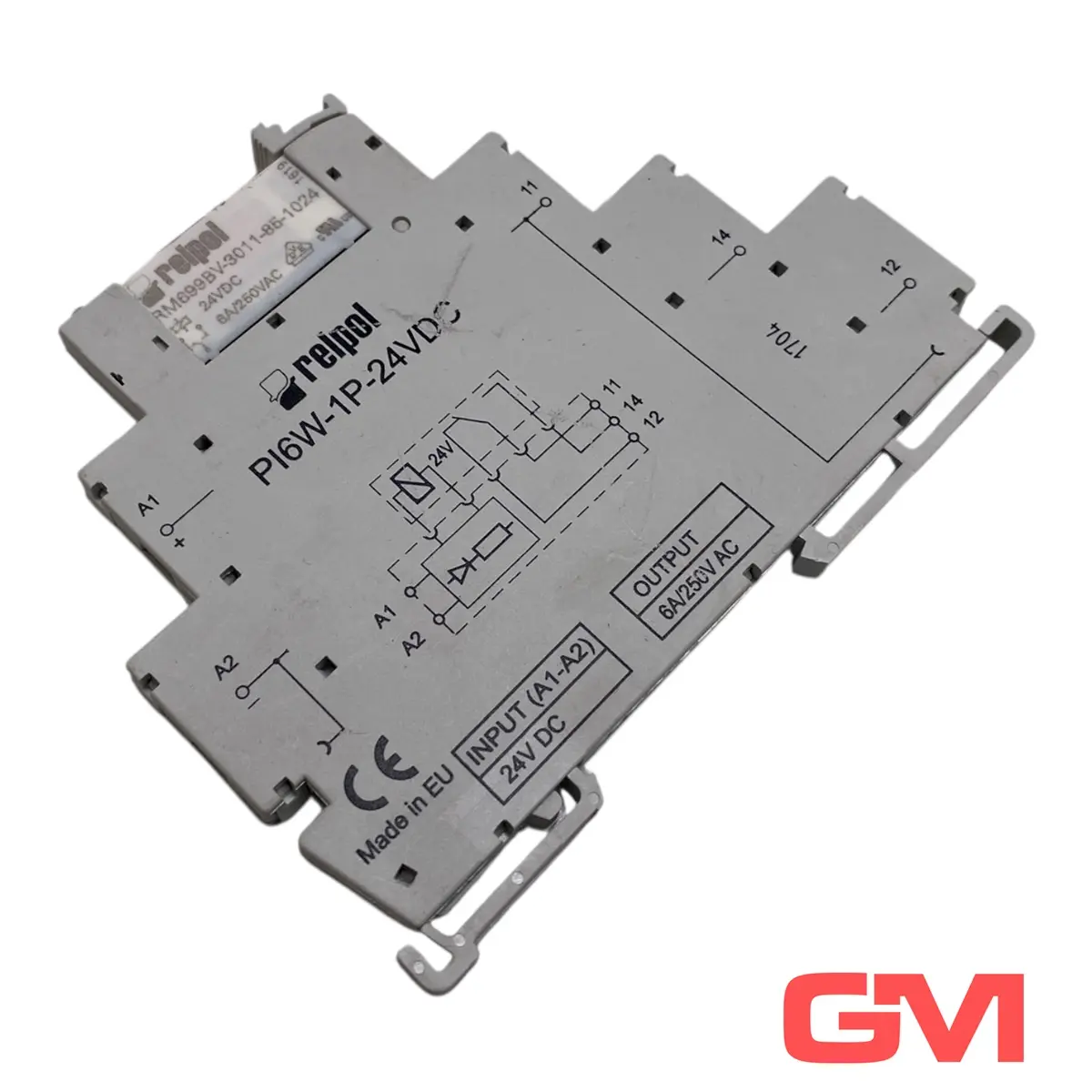 Produktfoto 1 von Relpol Miniaturrelais RM699BV-3011-85-1024 miniature relay 24VDC + PI6W-1P-24VDC