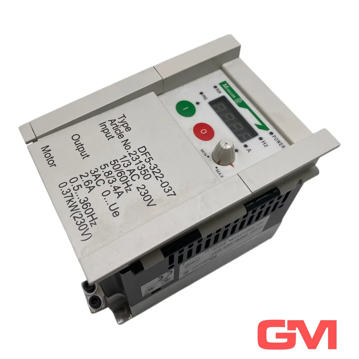 Produktfoto 1 von Moelelr Frequenzumrichter DF5-322-037 frequency converter 0,37kW(230V) 231350