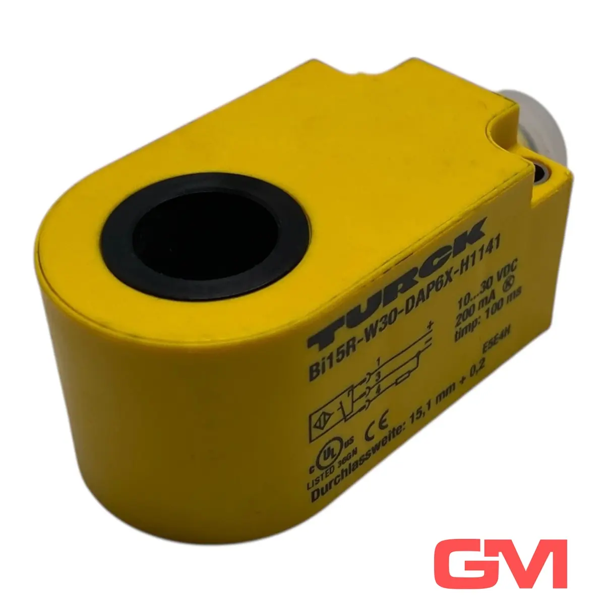 Produktfoto 1 von Turck Induktiver Sensor Ringsensor Bi15R-W30-DAP6X-H1141 inductive sensor 14040