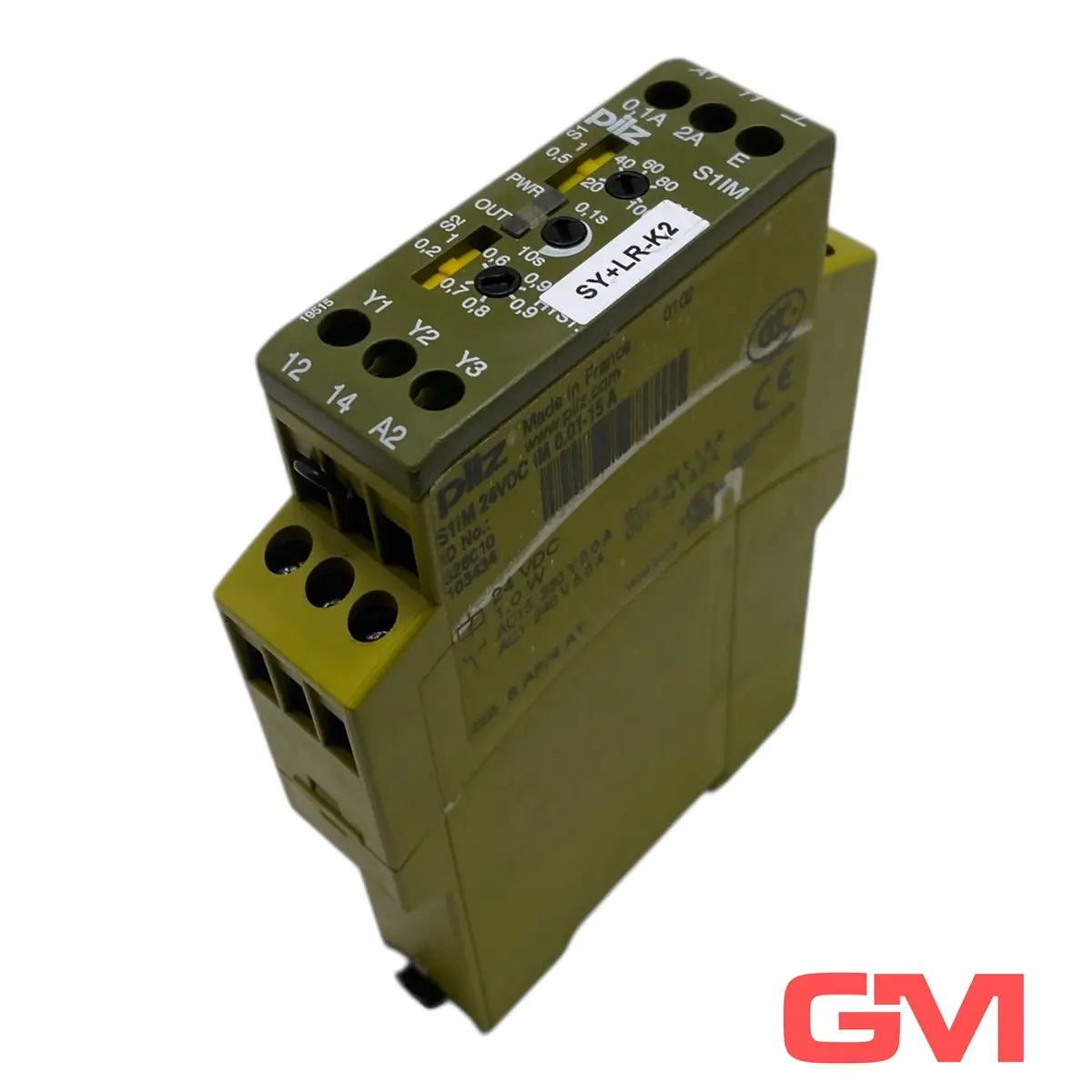 Produktfoto 1 von Pilz Stromkreisüberwachung S1IM 24VDC IM 0.01-15 A 828010 power monitor relay