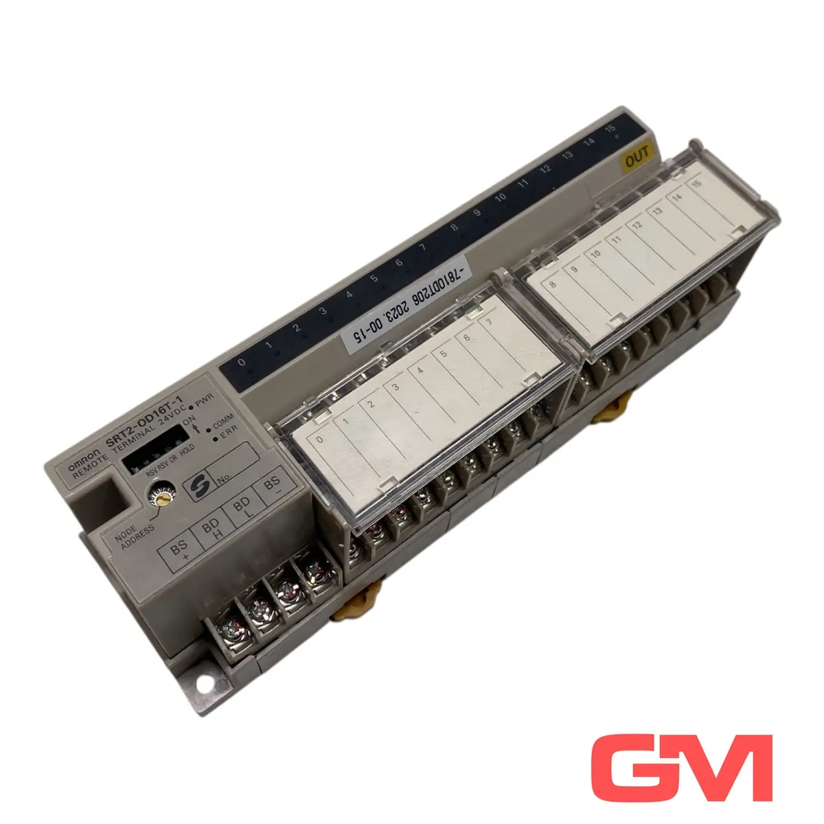 Produktfoto 1 von Omron Anschlussklemmenblock SRT2-OD16T-1 DIN Rail Remote Terminal Block