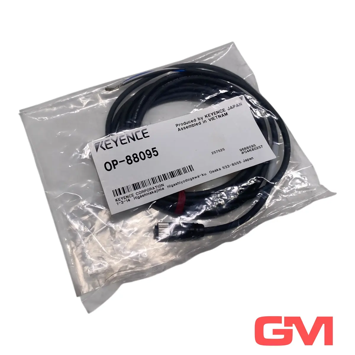 Produktfoto 1 von Keyence Kabel: M8-Stecker OP-88095 wiring harness M8 connector Länge 2 m