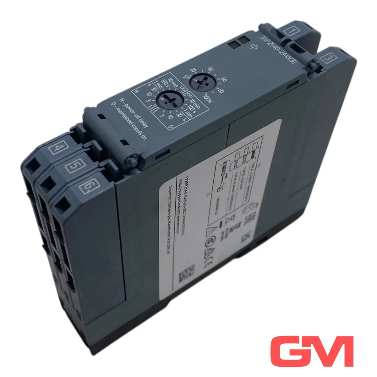 Produktfoto 1 von Siemens Zeitrelais 3RP2540-2AW30 time relay 0,05-600s AC/DC 12-240V 1 Wechsler
