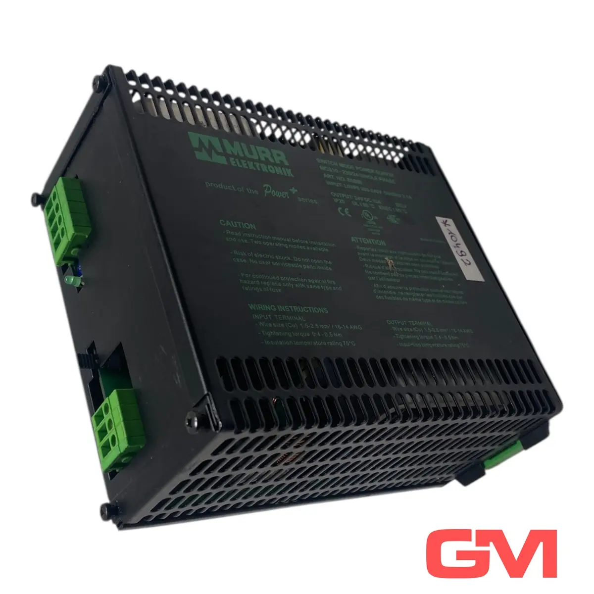 Produktfoto 1 von Murr Elektronik Schaltnetzteil MCS10-230/24 power supply 85085 Abdeckung fehlt