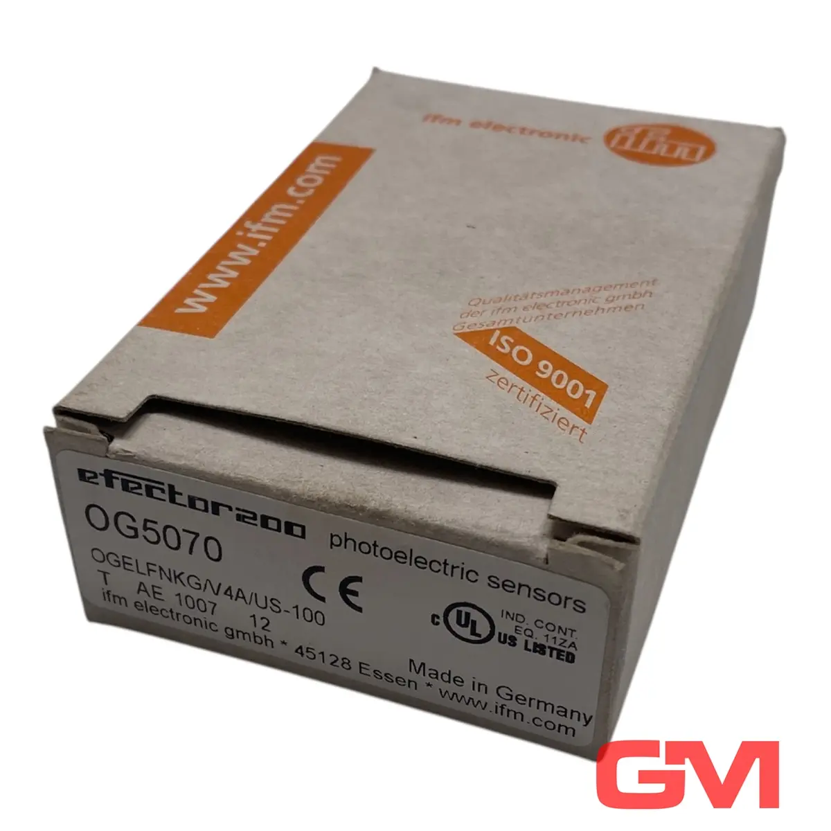 Produktfoto 1 von ifm Einweglichtschranke Empfänger OG5070 OGELFNKG/B3/V4A/US-100 sensor receiver