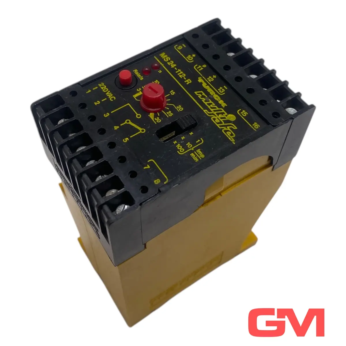 Produktfoto 1 von Turck Drehzahlwächter MS24-112-R rotational speed monitor 220V AC beschädigt