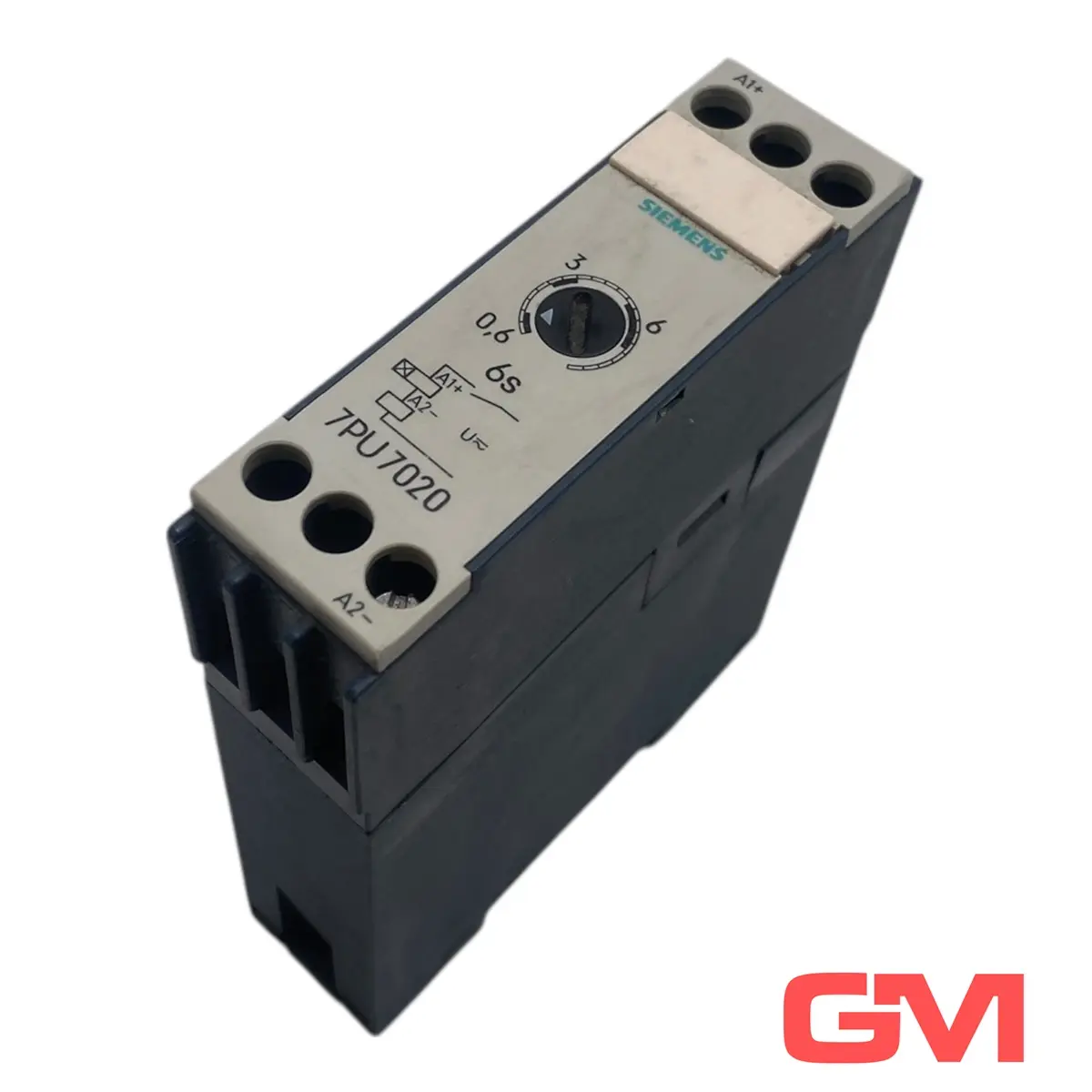 Produktfoto 1 von Siemens Zweidraht-Zeitrelais 7PU7020-1CM30 time relay 0,6s-6s 60/250V AC/DC