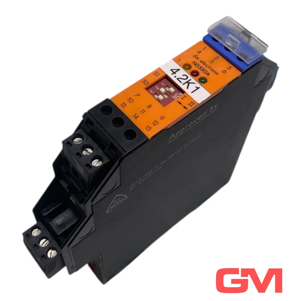 Produktfoto 1 von ifm Trennschaltverstärker N0530A NV1121/24VDC/RL/1D/1G Switching amplifier