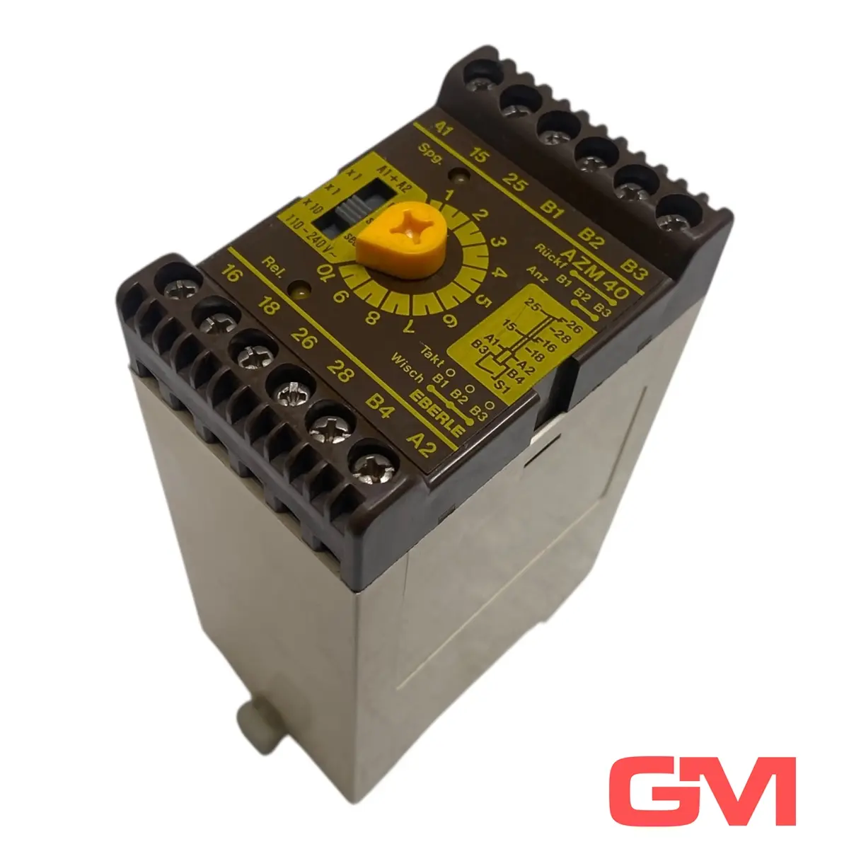Produktfoto 1 von Eberle Multifunktions-Zeitrelais AZM 40 time relay 0,5-600sec 0540 5164 6500