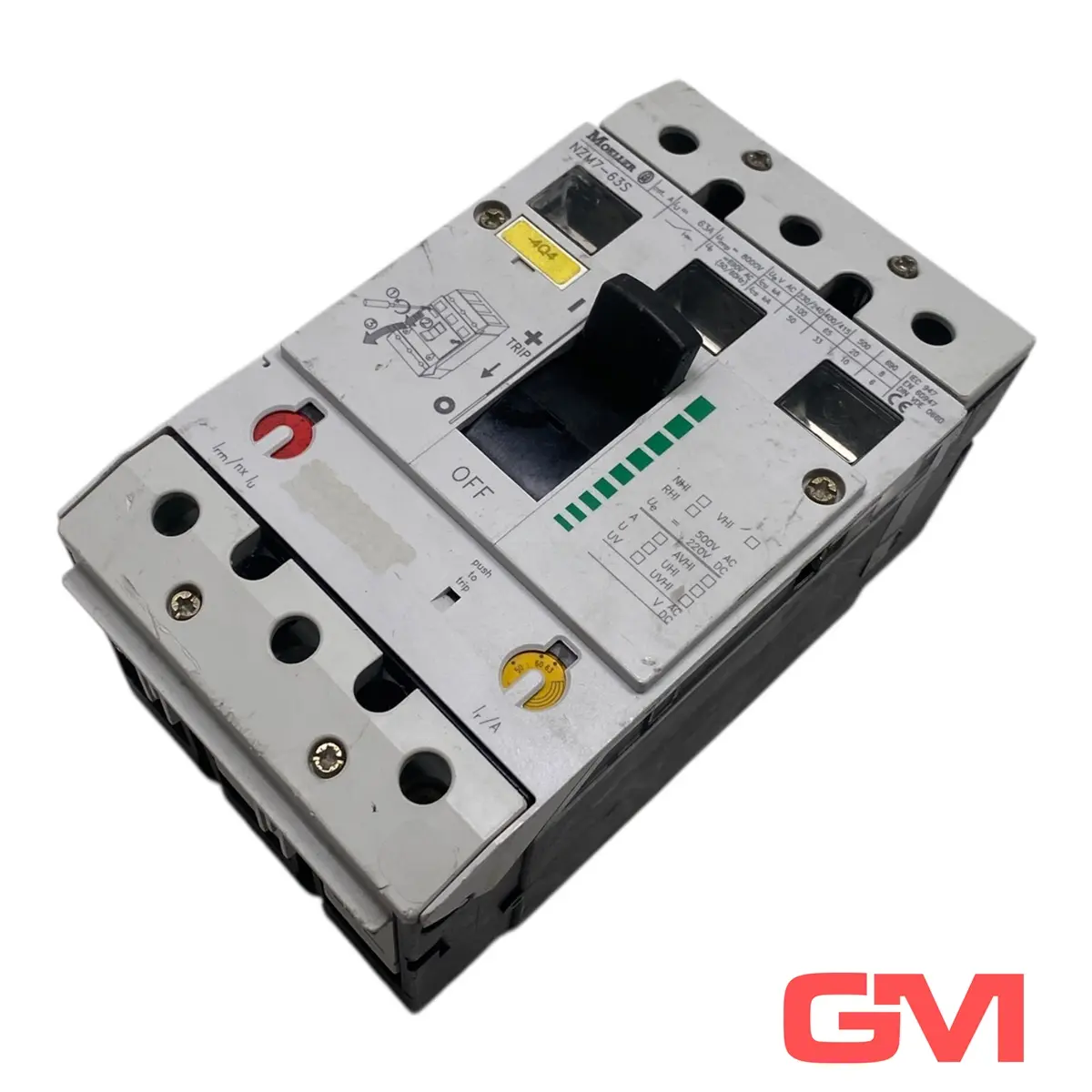 Produktfoto 1 von Moeller Leistungsschalter NZM7-63S circuit breaker 63A 40-63A leicht beschädigt