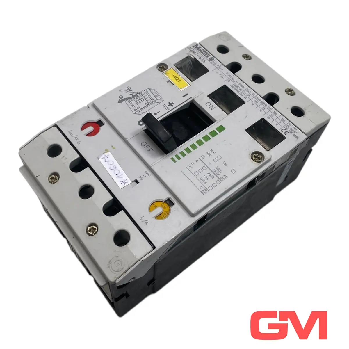 Produktfoto 1 von Klöckner Moeller Leistungsschalter NZM7-63S circuit breaker 63A 40-63A 3-polig