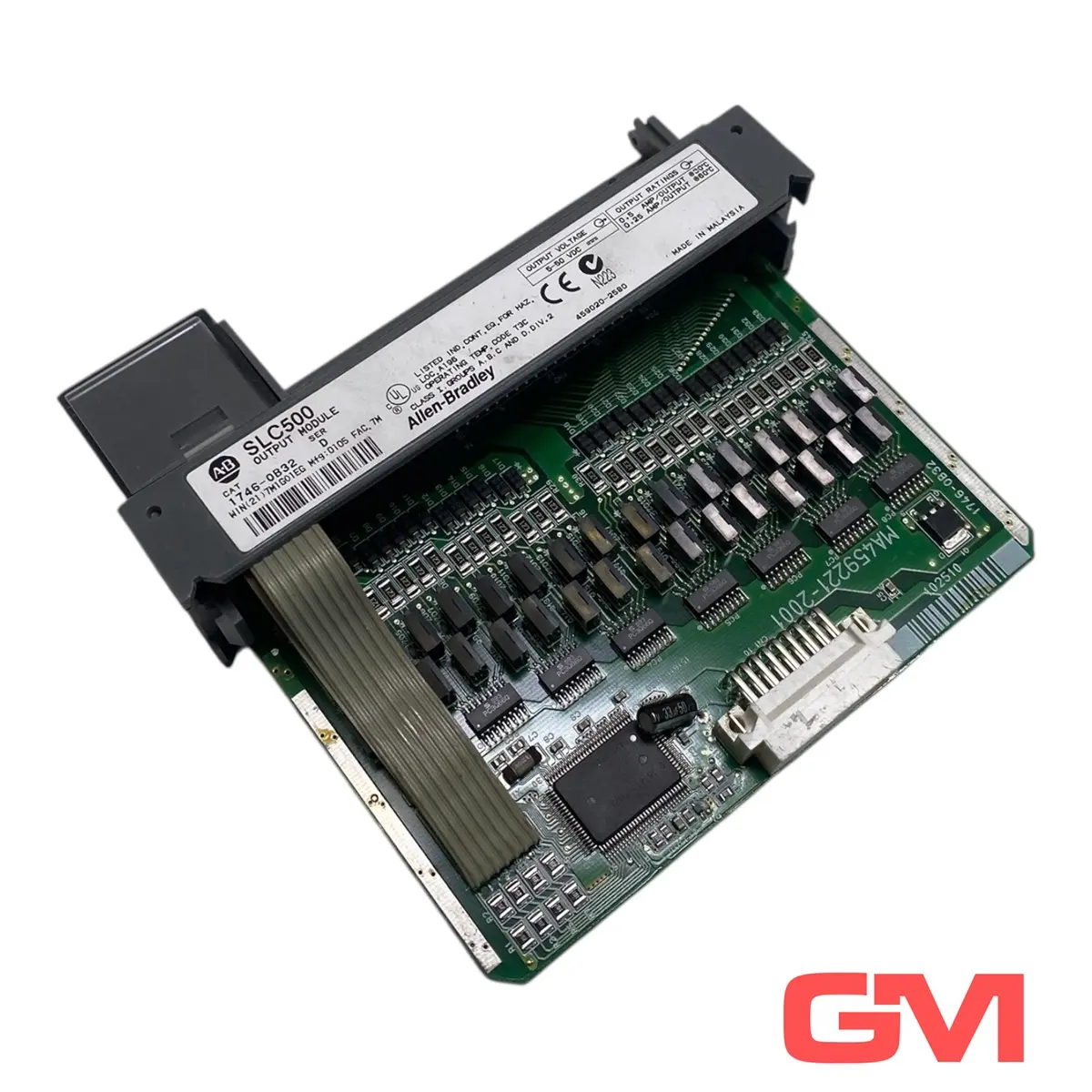 Produktfoto 1 von Allen-Bradley Ausgangsmodul 1746-OB32 output module Serie D Abdeckung fehlt