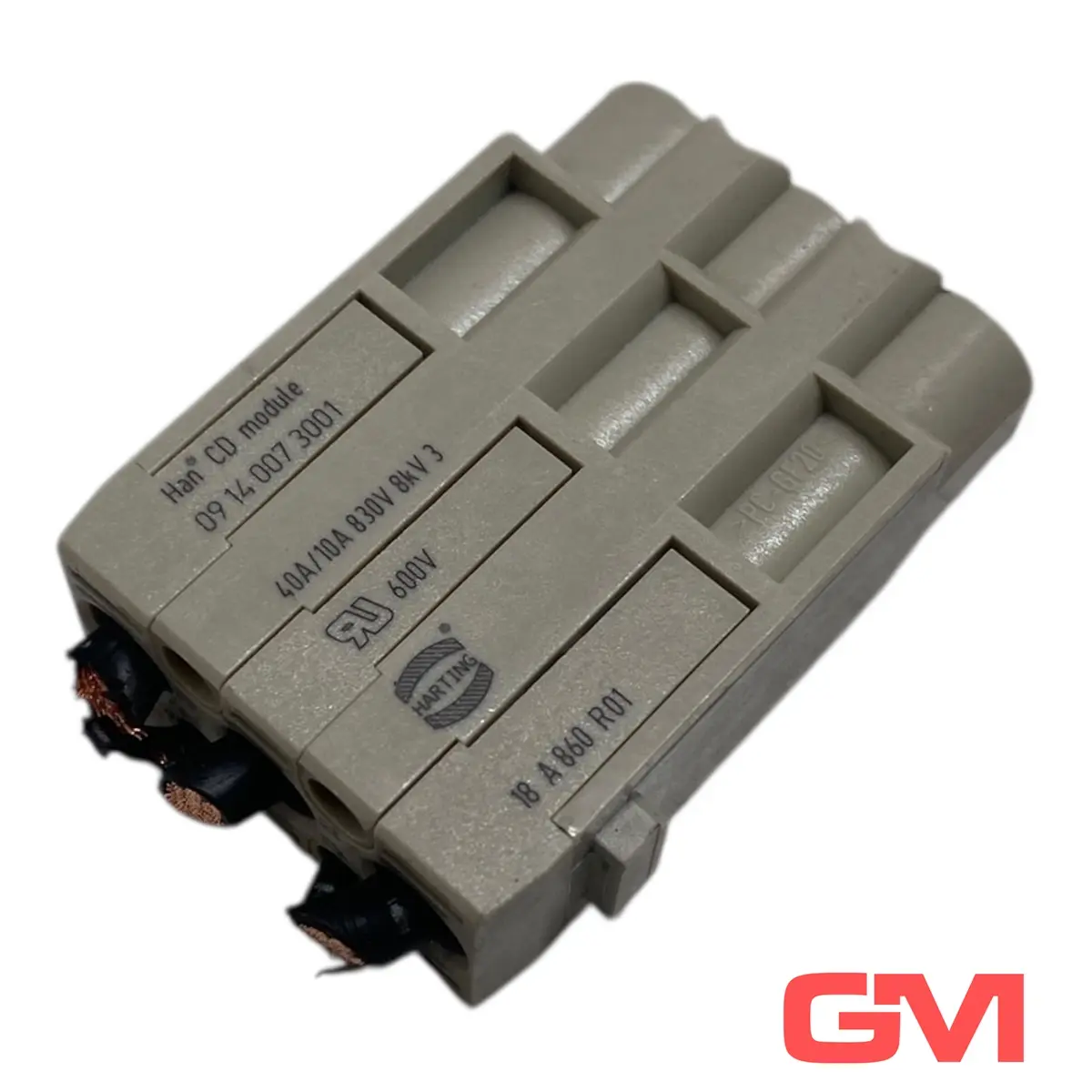 Produktfoto 1 von Harting Stiftmodul Han CD module crimp male 09140073001