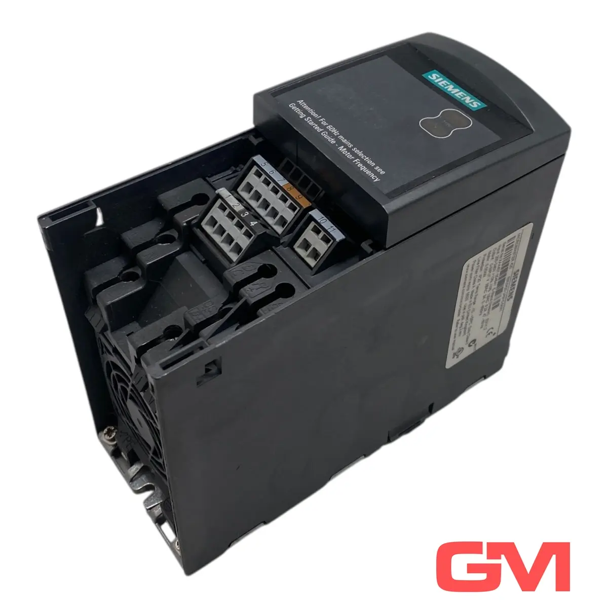 Produktfoto 1 von Siemens Frequenzumrichter MICROMASTER 420 6SE6420-2AB15-5AA1 ohne Abdeckung