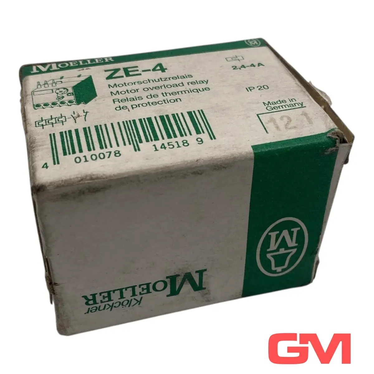Klöckner Moeller Motorschutzrelais ZE-4 Motor Overload Relay 2,4-4A