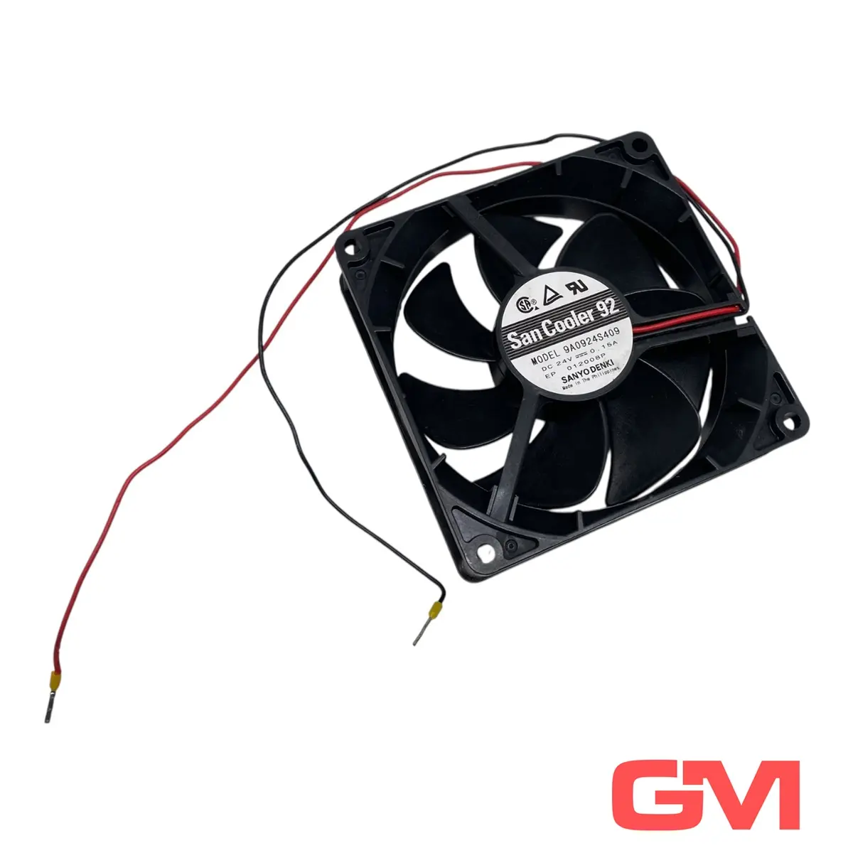 Produktfoto 1 von Sanyo Denki DC-Axiallüfter 9A0924S409 DC axial fan San Cooler 92 DC24V