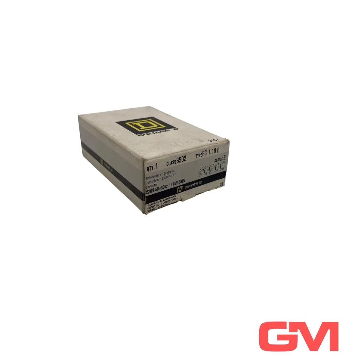 Produktfoto 1 von Square D Motorschütz PC 1.10E contactor 220V 50/60Hz / 240V 60Hz Schütz