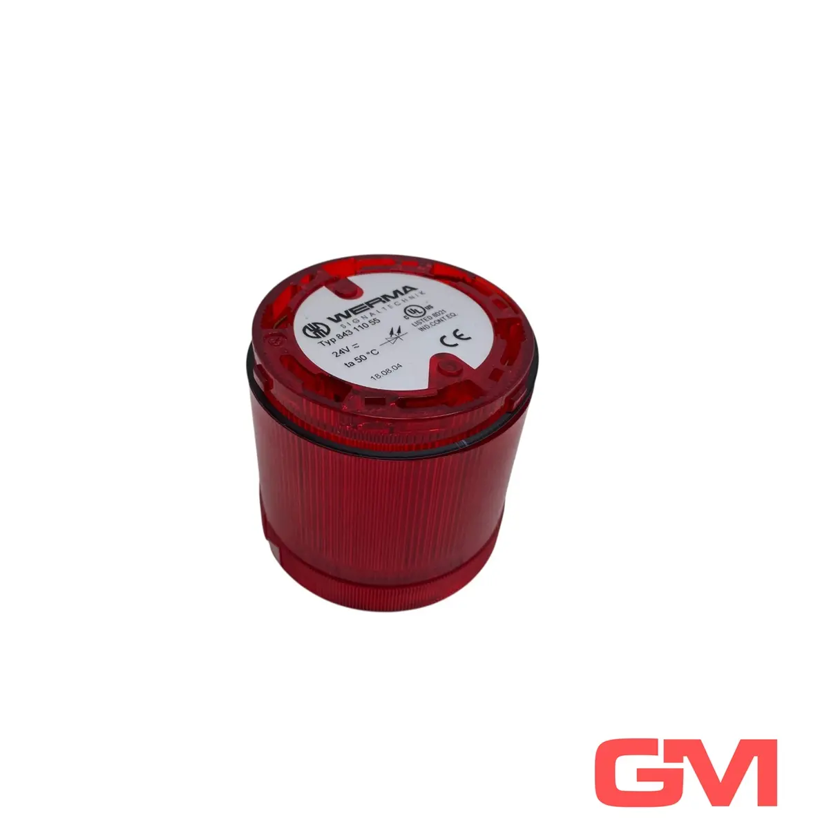 Produktfoto 1 von Werma LED-Blinklichtelement KS70 24V AC/DC RD 84311055 flashing light element