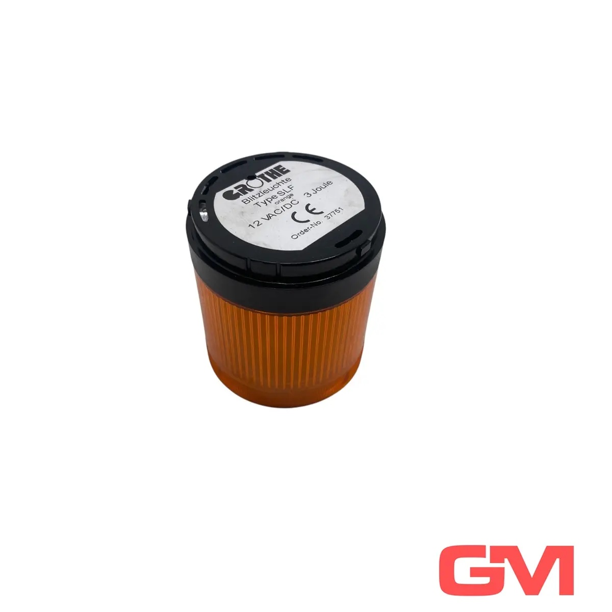 Grothe Blitzleuchte Typ SLF orange 12 VAC/DC flashing light 37751