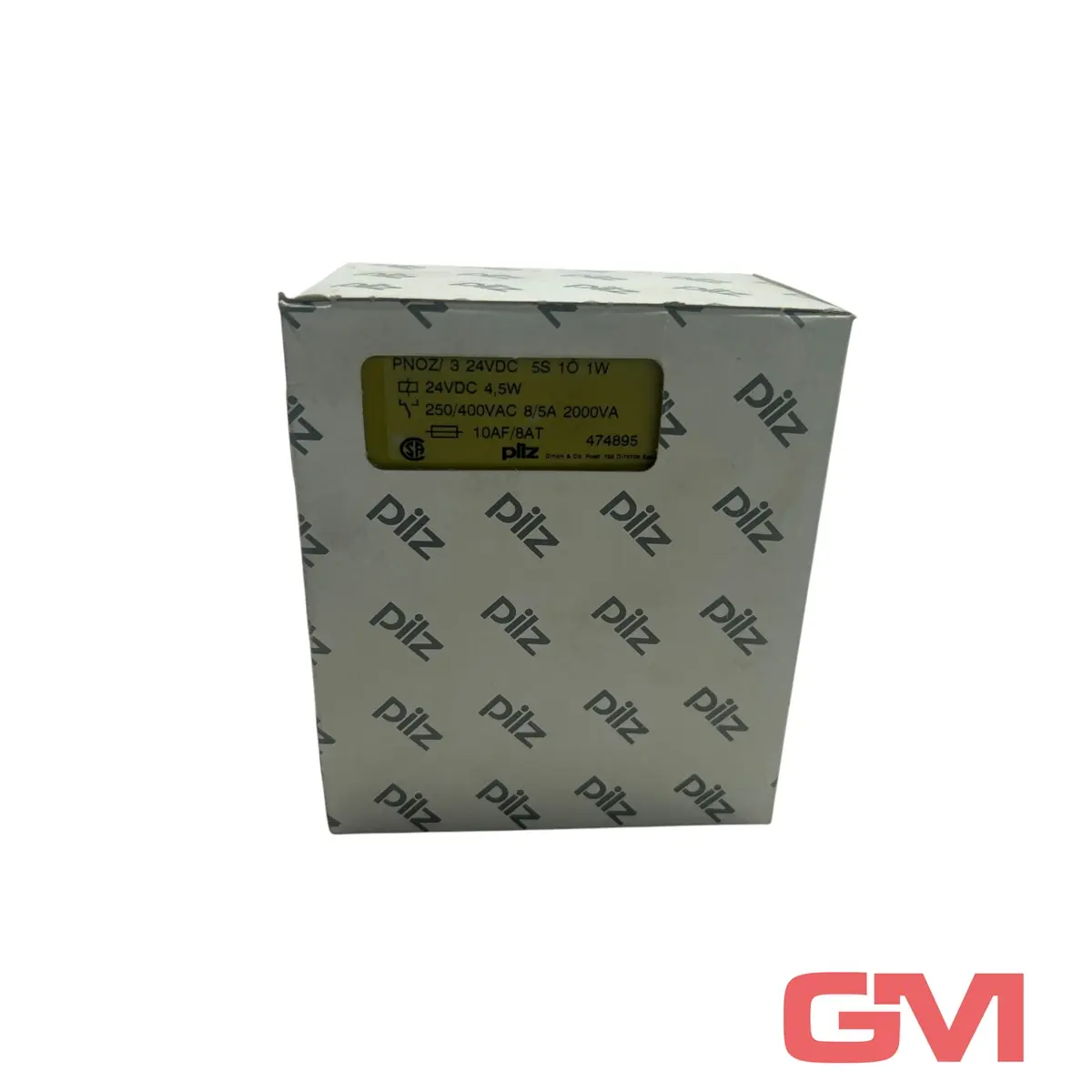 Produktfoto 1 von Pilz Not-Aus Sicherheitsrelais PNOZ/3 24VDC 5S 1Ö 1W 474895 safety relay