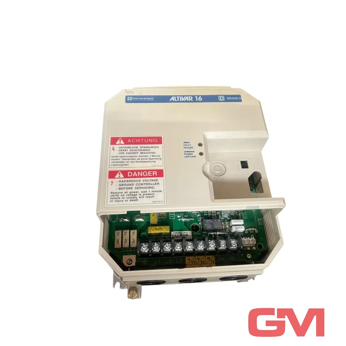 Produktfoto 1 von Telemecanique Frequenzumrichter ATV16U29M2 speed drive Abdeckung fehlt