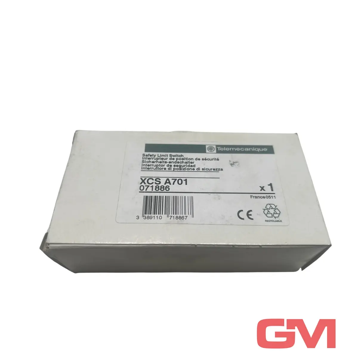 Produktfoto 1 von Telemecanique Sicherheits-endschalter XCS A701 safety limit switch 071886