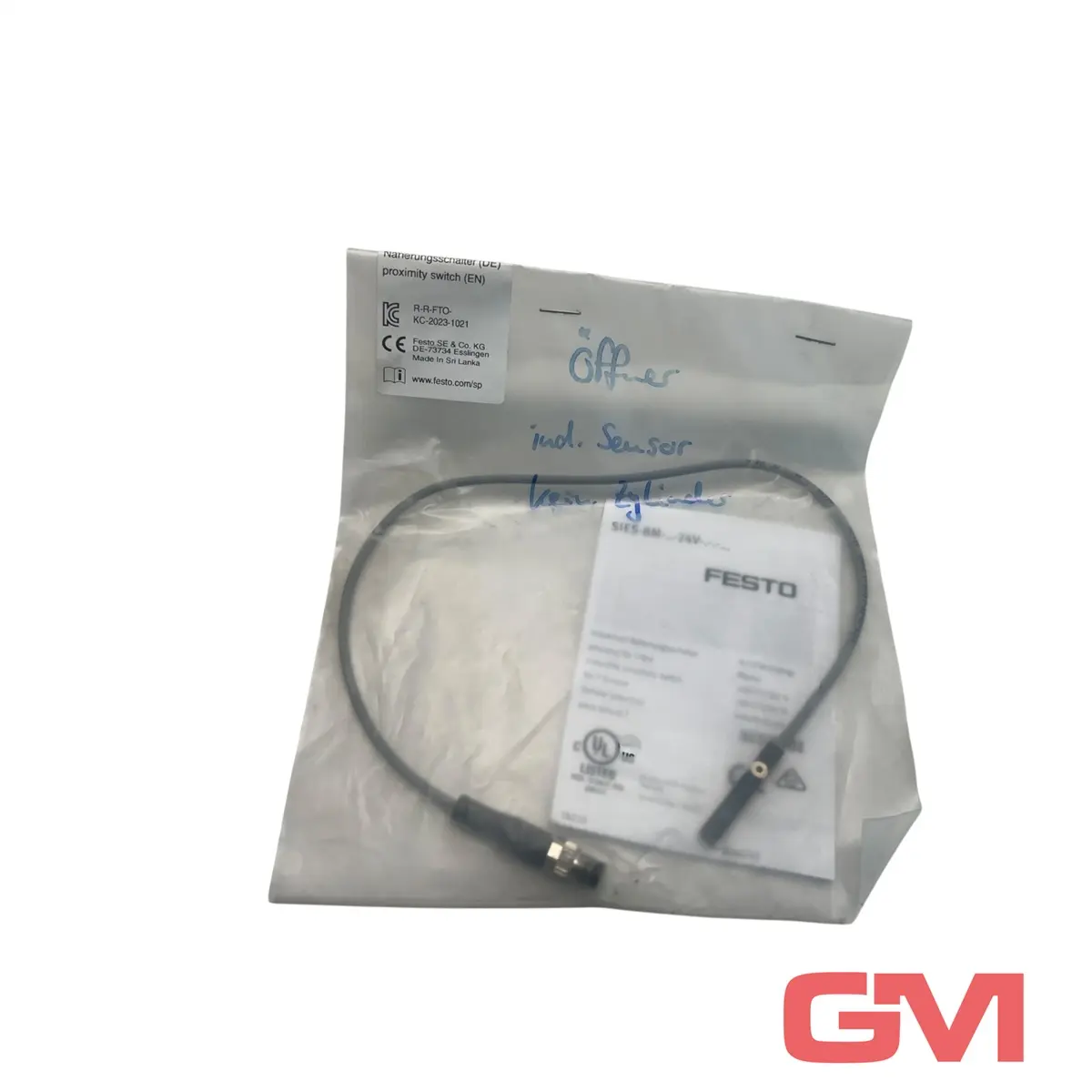 Produktfoto 1 von Festo Näherungsschalter SIES-8M-PO-24V-K-0,3-M8D proximity switch 551392