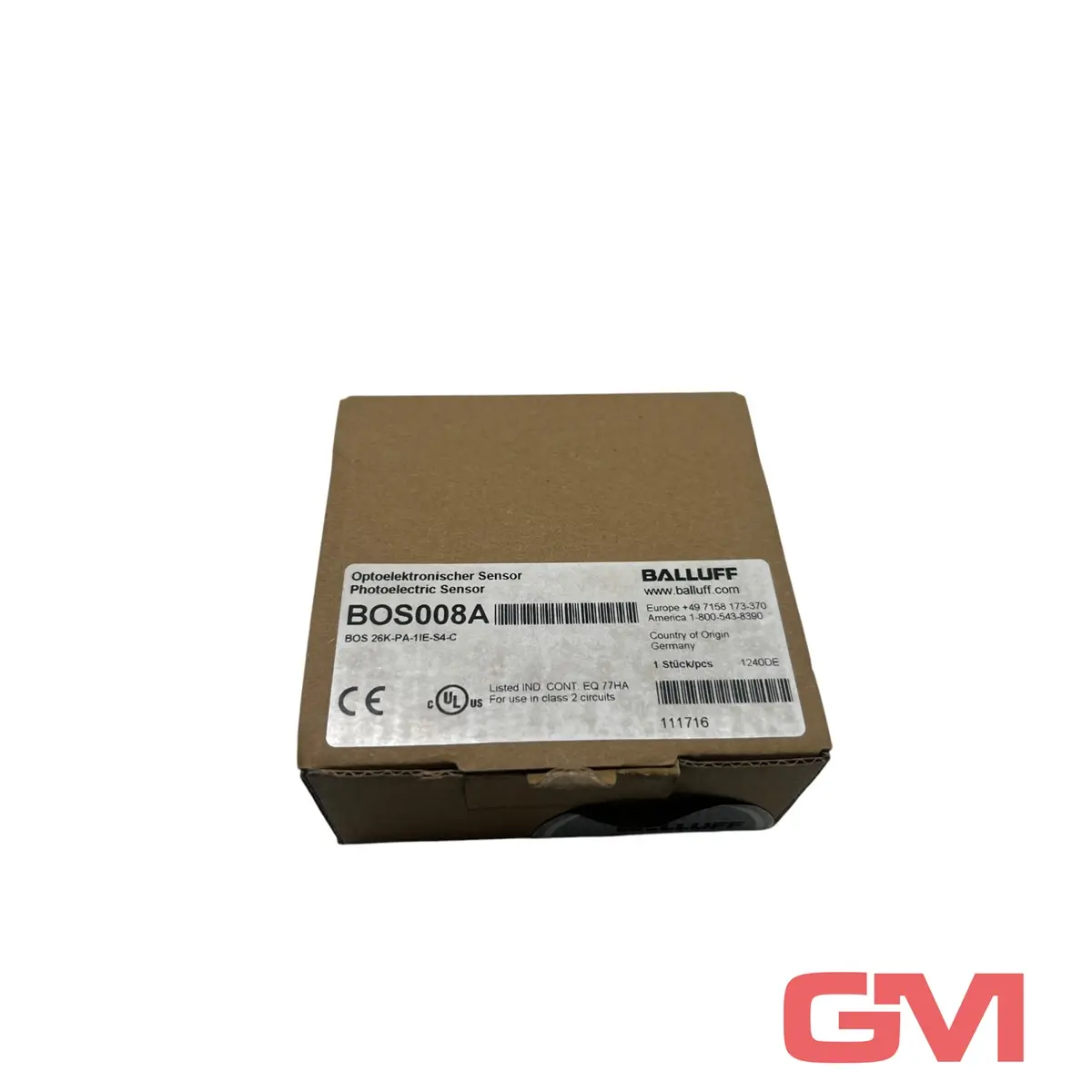 Produktfoto 1 von Balluff Kubische Lichttaster BOS008A BOS 26K-PA-1IE-S4-C diffuse sensor