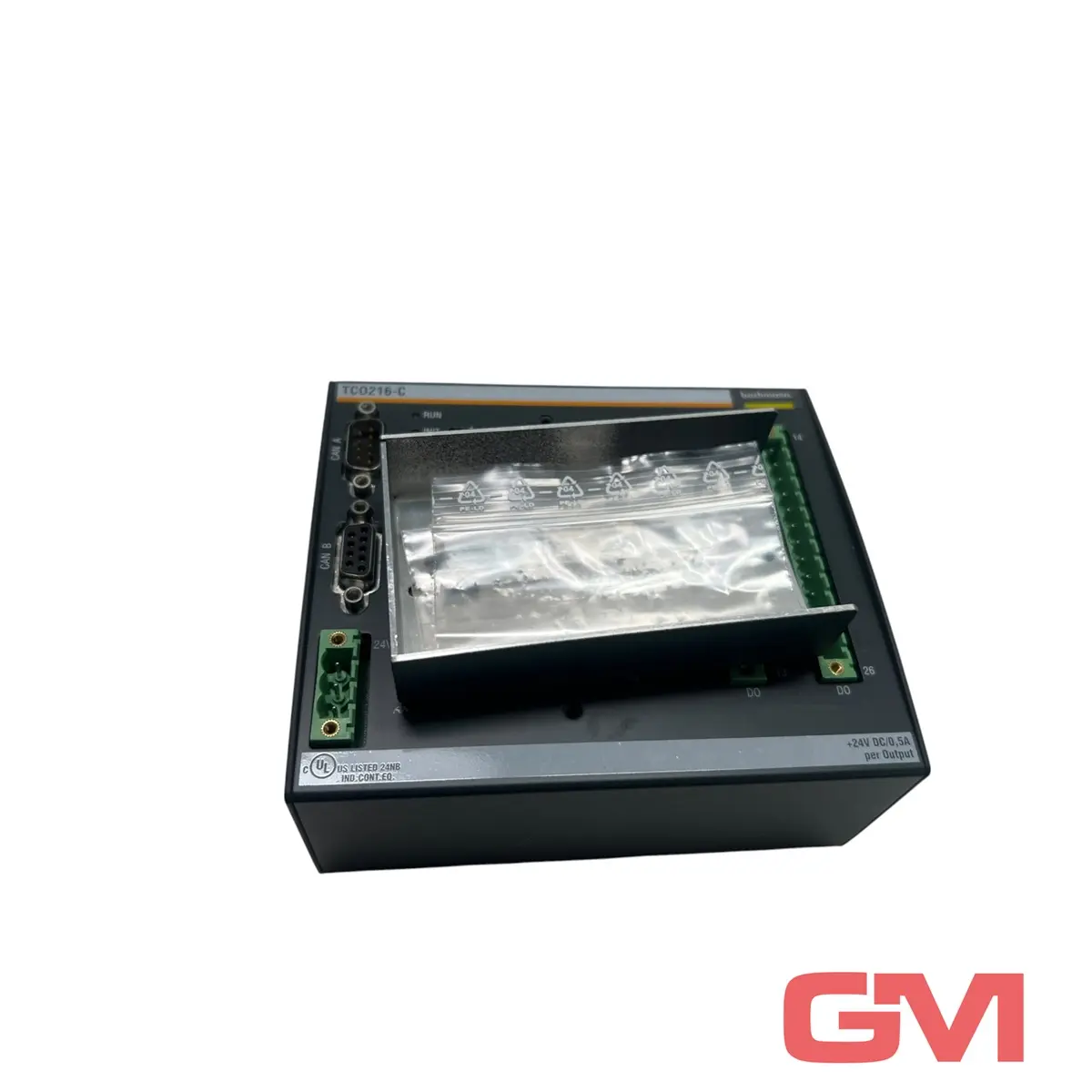 Produktfoto 1 von Bachmann Temperatur-Ein-/Ausgangsmodul TC0216-C I/O Module CAN Slave 00008673-00