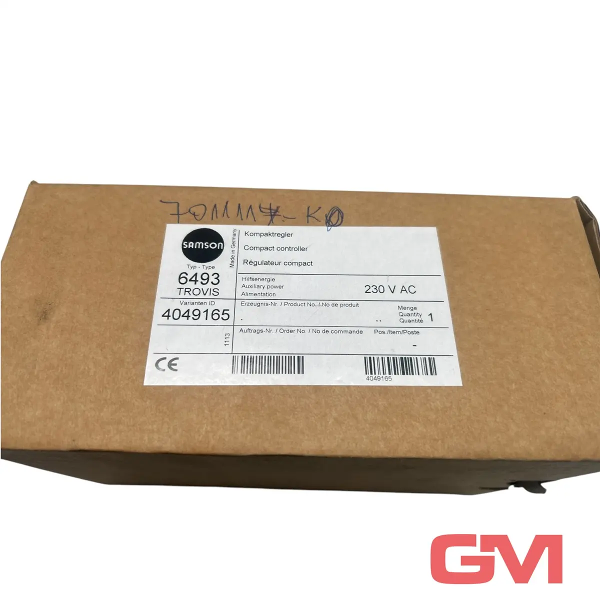 Produktfoto 1 von Samson Kompaktregler 6493 TROVIS compact controller 6493-0324.05 4049165 230VAC