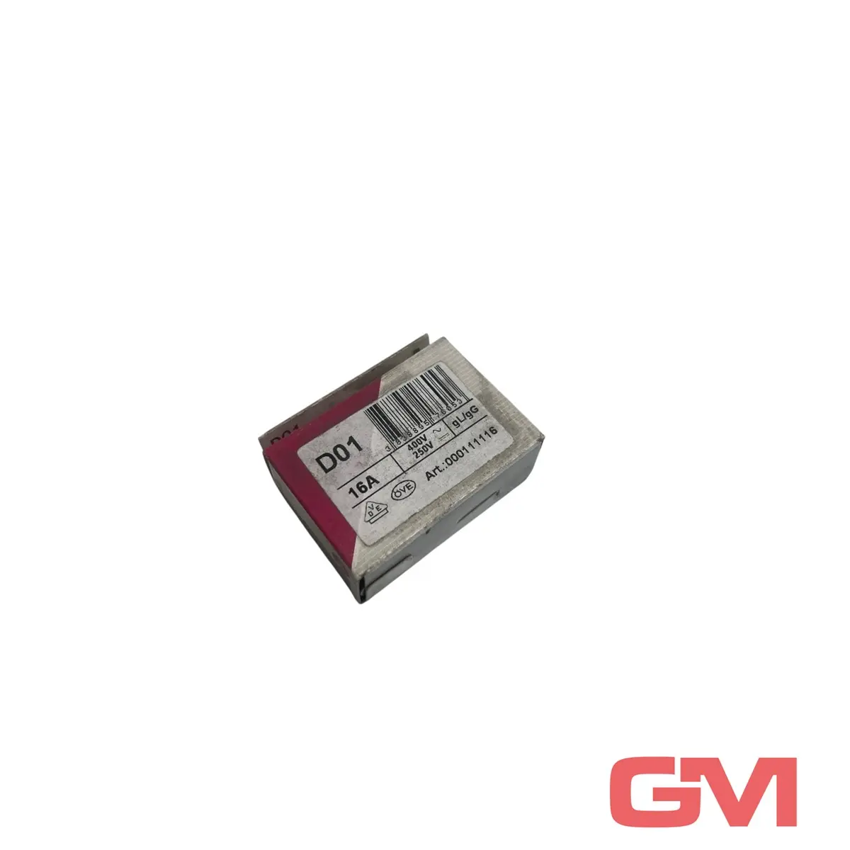 Produktfoto 1 von VPE 10x ETI Sicherungseinsatz 000111116 fuse link D01 16A gL/gG